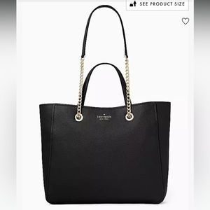 Kate Spade Infinite Large Compartment Tote Black NWT ♠️